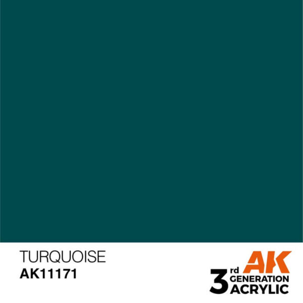 AK 3rd Gen Turquoise 17ml – Bild 2