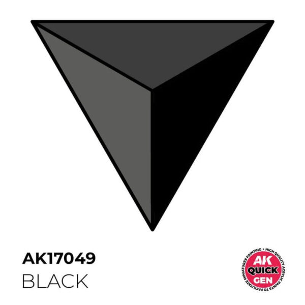 AK Quick Gen Black 18ml – Bild 2