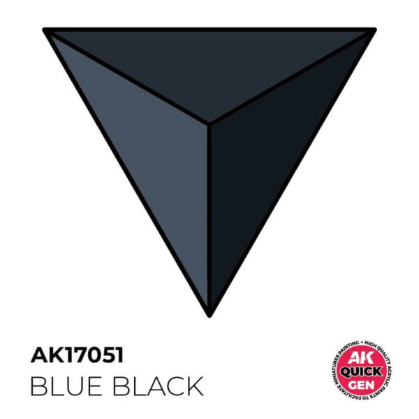 AK Quick Gen Blue Black 18ml – Bild 2