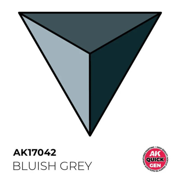 AK Quick Gen Bluish Grey 18ml – Bild 2