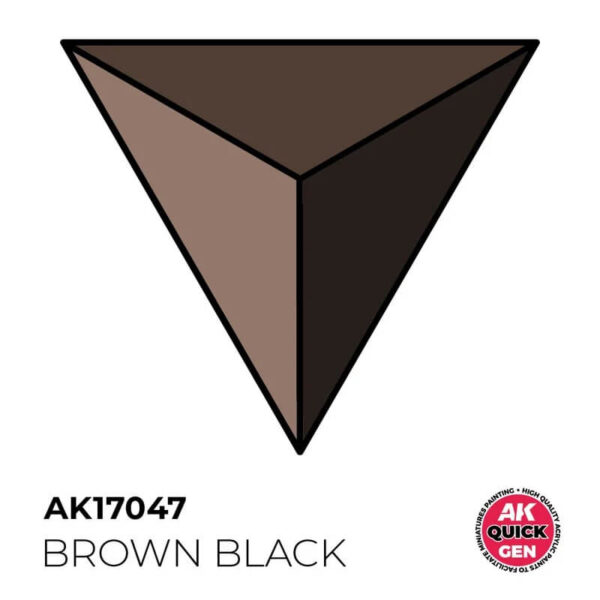 AK Quick Gen Brown Black 18ml – Bild 2