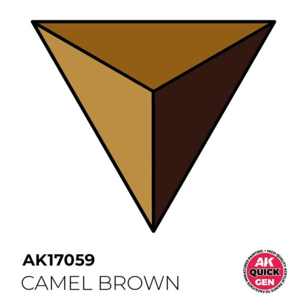AK Quick Gen Camel Brown 18ml – Bild 2