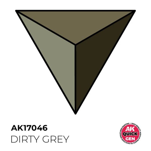 AK Quick Gen Dirty Grey 18ml – Bild 2