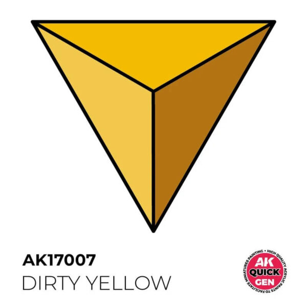 AK Quick Gen Dirty Yellow 18ml – Bild 2