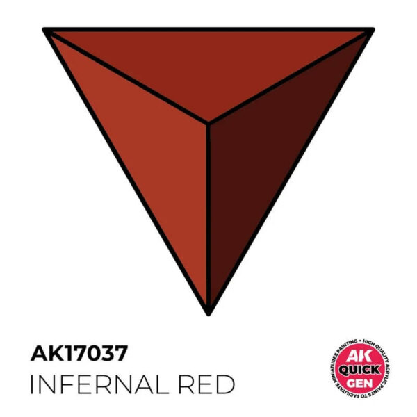 AK Quick Gen Infernal Red 18ml – Bild 2