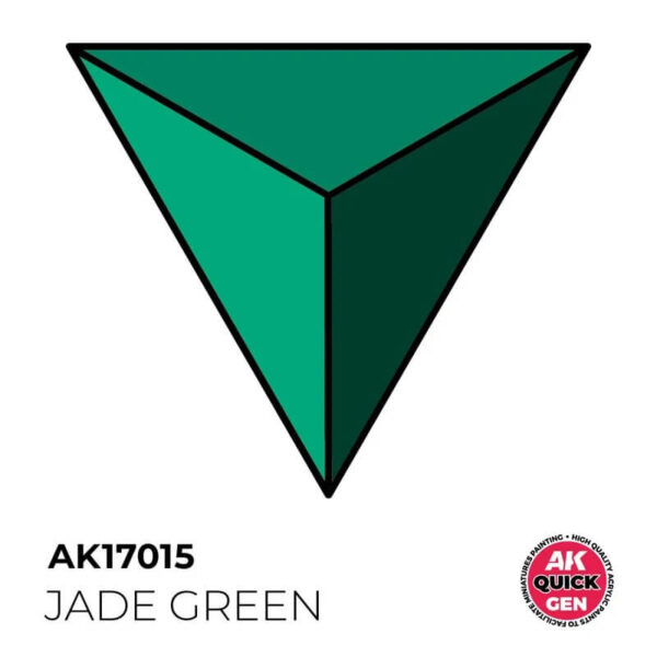 AK Quick Gen Jade Green 18ml – Bild 2