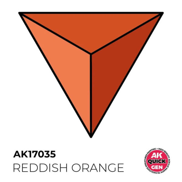 AK Quick Gen Reddish Orange 18ml – Bild 2