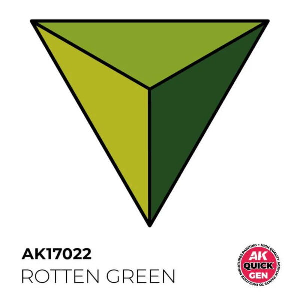 AK Quick Gen Rotten Green 18ml – Bild 2