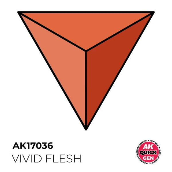 AK Quick Gen Vivid Flesh 18ml – Bild 2