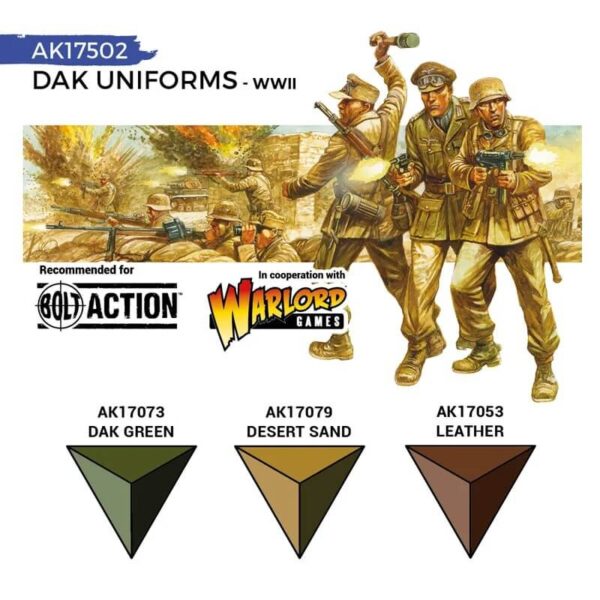 AK Quick Gen Set DAK Uniforms 3x18ml – Bild 3
