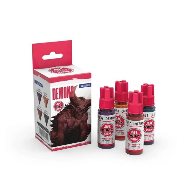 AK Quick Gen Set Demons 4x18ml – Bild 2