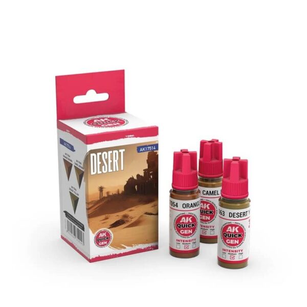 AK Quick Gen Set Desert 3x18ml – Bild 2