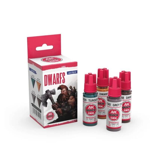 AK Quick Gen Set Dwarfs 4x18ml – Bild 2