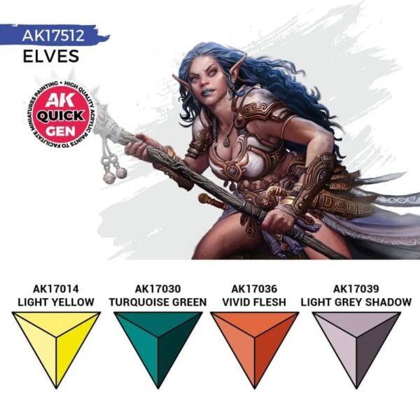AK Quick Gen Set Elfes 4x18ml – Bild 3