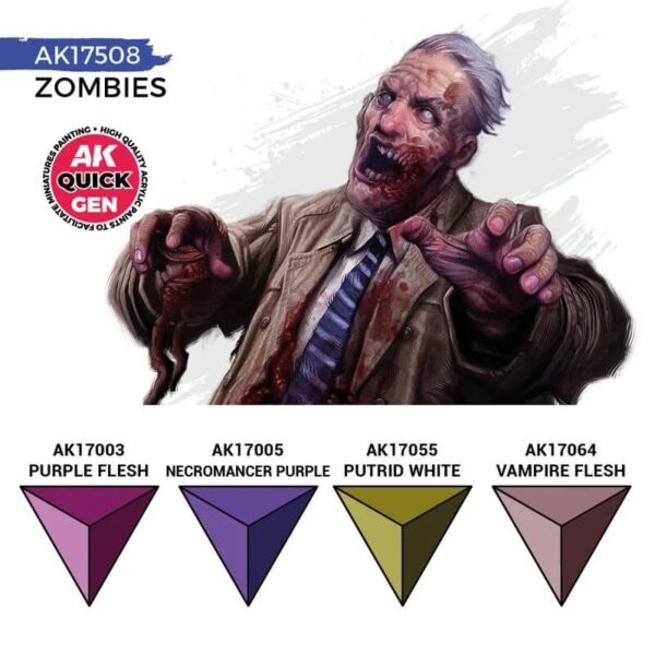 AK Quick Gen Set Zombies 4x18ml – Bild 3