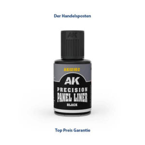 AK Interactive Precision Panel Liner Black 30ml