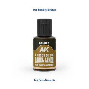 AK Interactive Precision Panel Liner Raw Umber Greenish 30ml