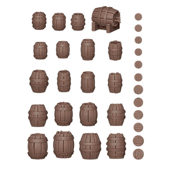 AK Basing Bits Wood Barrels – Bild 2