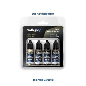True Metallic Metal Paint Set Aged Metal
