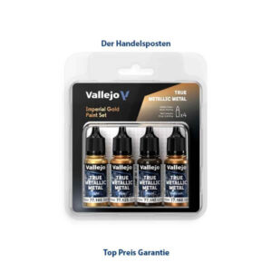 True Metallic Metal Paint Set Imperial Gold