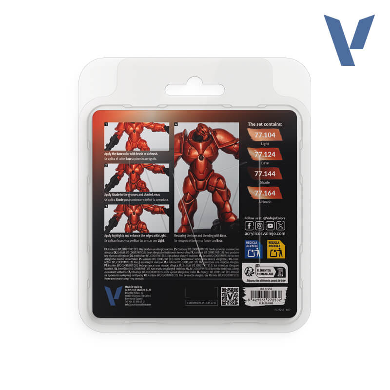 True Metallic Metal Paint Set Ancient Copper – Bild 2