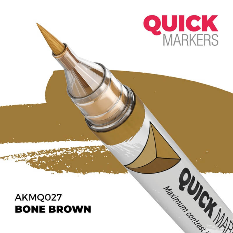 AK Interactive Quick Marker Bone Brown – Bild 2