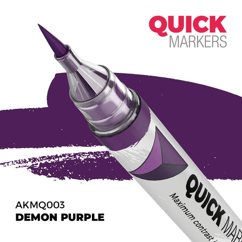 AK Interactive Quick Marker Demon Purple – Bild 2