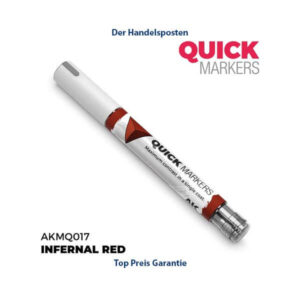 AK Interactive Quick Marker Infernal Red