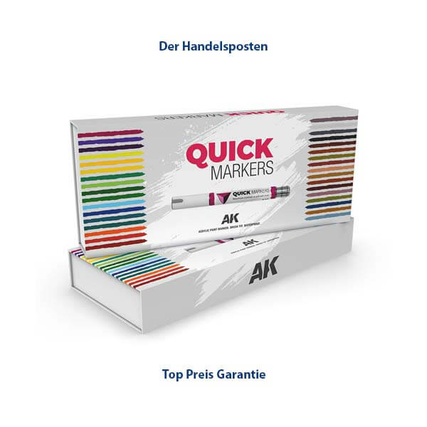 AK Interactive Quick Markers Full Range Box