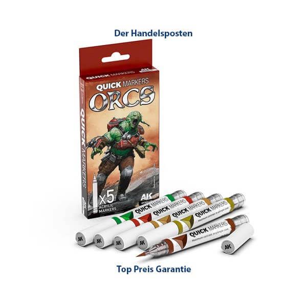 AK Interactive Quick Markers Orcs