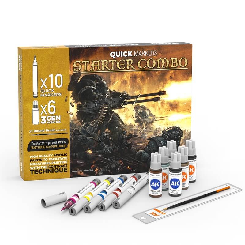 AK Interactive Quick Markers Starter Combo – Bild 2