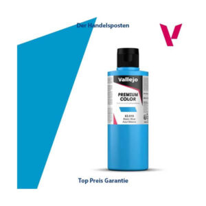 Vallejo Premium Airbrushfarbe Basic Blue 200ml