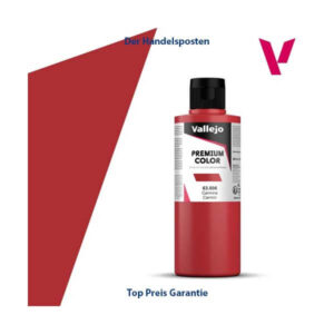 Vallejo Premium Airbrushfarbe Carmine 200ml