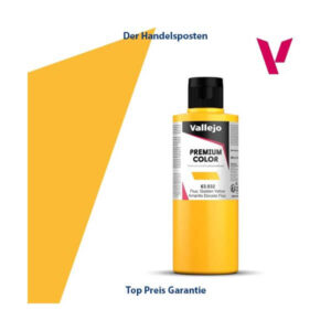 Vallejo Premium Airbrushfarbe Golden Yellow Fluo 200ml