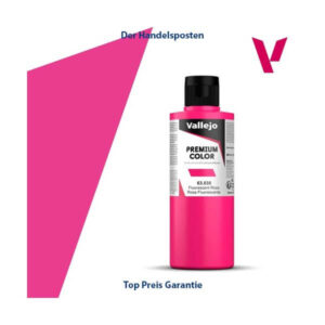Vallejo Premium Airbrushfarbe Rose Fluo 200ml