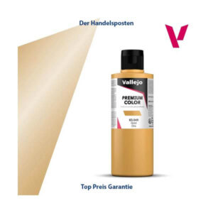 Vallejo Premium Airbrushfarbe Gold 200ml