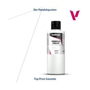 Vallejo Premium Airbrushfarbe White 200ml