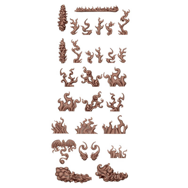 AK Basing Bits Flame Spell – Bild 2