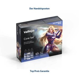 Vallejo True Metallic Metal Core Set