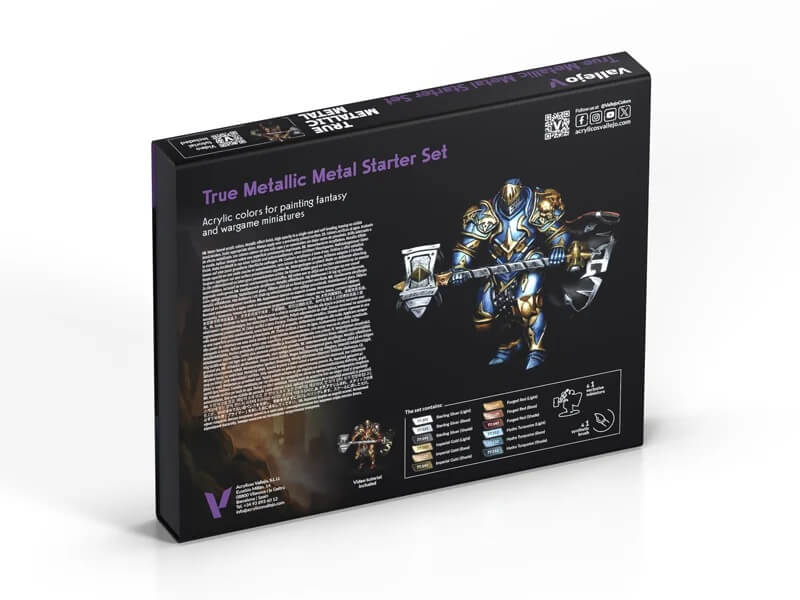 Vallejo True Metallic Metal Starter Set – Bild 2