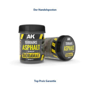 AK Interactive Terrains Asphalt 250ml