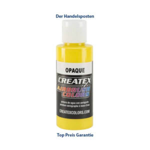 Createx Airbrushfarbe Opaque Yellow 60ml