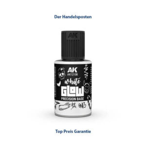 AK Interactive Glow Precision Flour White 30ml