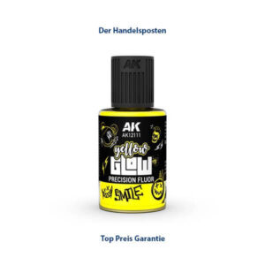 AK Interactive Glow Precision Flour Yellow 30ml