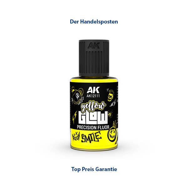 AK Interactive Glow Precision Flour Yellow 30ml