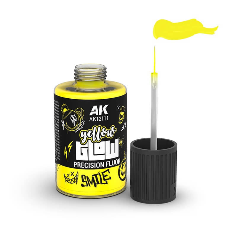 AK Interactive Glow Precision Flour Yellow 30ml – Bild 2