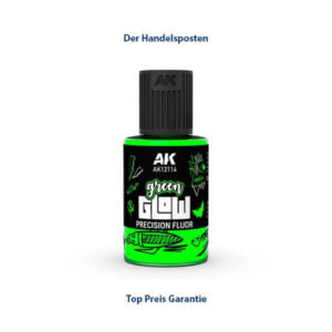 AK Interactive Glow Precision Flour Green 30ml