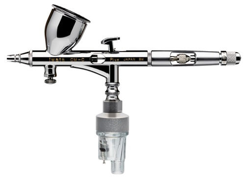 Iwata Custom Micron CM-C2 Plus ICM 4502 Airbrush mit 0,23-mm-Düse und MAC-System